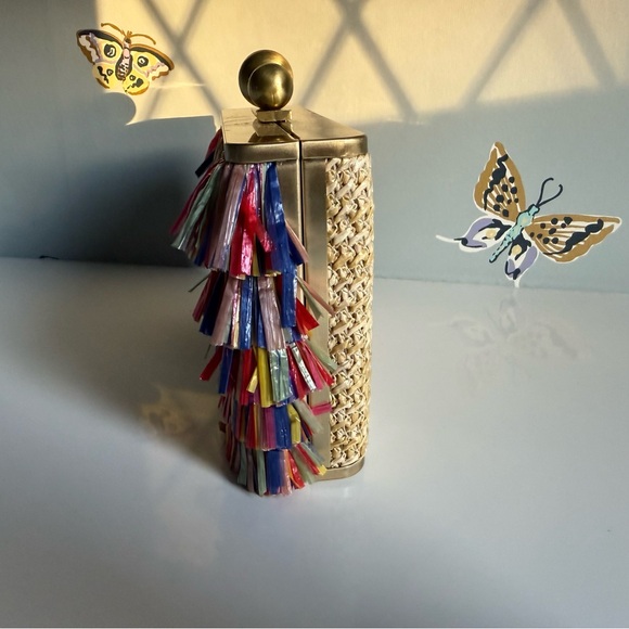 REVOLVE Multicolor Fringe Crossbody Bag - Picture 3 of 12